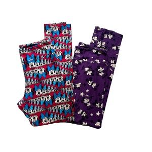 Disney LuLaRoe Legging Bundle! Size: OS, Mickey & Minnie